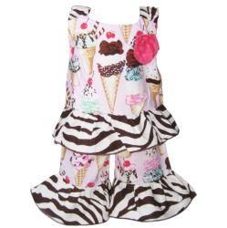 AnnLoren 2 piece Ice Cream Cone American Girl Doll Outfit  
