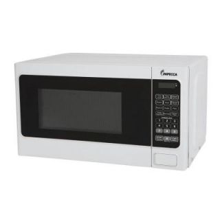 Impecca 0.7 cu. ft. 700 Watt Countertop Microwave Oven in White CM07N2W