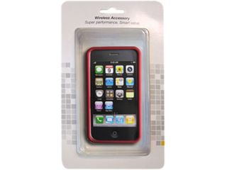 Aftermarket Red Snap On Cover Sprint Package For iPhone 4/4S APLIPH4GSCSRD