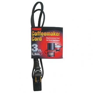 Prime Wire HC100503 Coffee Maker and Small Appliance Power Supply Cord