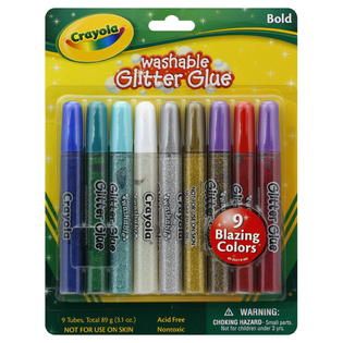 RoseArt Washable Glitter Glue Pens   Office Supplies   School Supplies