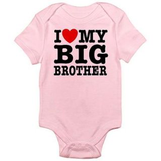  Brother Love Newborn Baby Bodysuit