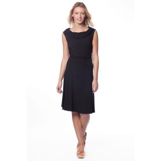 24/7 Comfort Apparel Womens Solid Knee length Dress