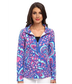 Lilly Pulitzer Skipper Popover Printed Brewster Blue Reel Me In
