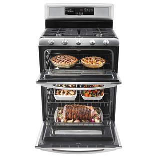 Maytag  6 cu. ft. Double Oven Gas Range w/Convection   White