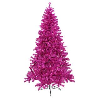 Vickerman 3 x 19 Fuchsia Tree 50Purple Lts 105T   Seasonal