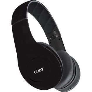 Coby Wireless Bluetooth Headphones CHBT 605 BLK Black   TVs