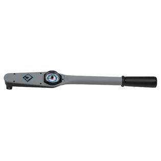 Armstrong 1/2 in. Drive Dial Torque Wrench 0 250 ft/lb range, 5 ft/lb