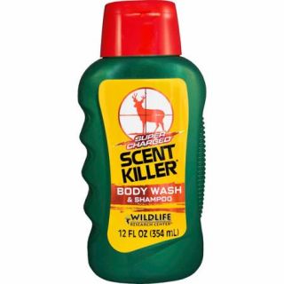 Wildlife Research Center Super Charged Scent Killer Body Wash and Shampoo, 12 fl oz