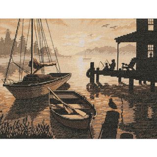 Peaceful Silhouette Counted Cross Stitch Kit   11436349  