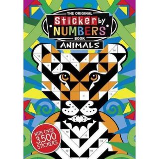 The Original Sticker by Numbers Book Animals