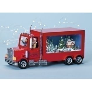 Amusements™ Musicals  Retro Musical LED Red 10 Wheeler Truck Holiday