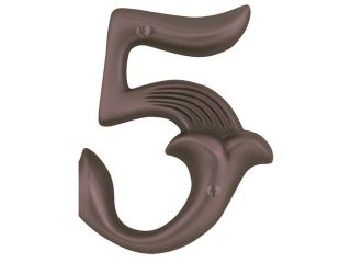 Atlas Homewares AN5 O Address Numbers , Home Accents, Aged Bronze