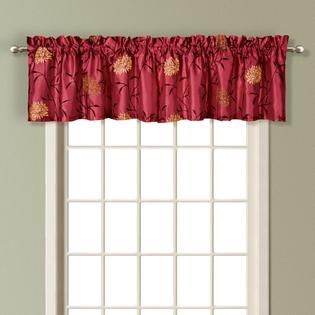 Balloon Window Valance   Butterfly Print