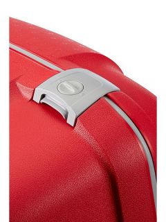 Samsonite Aeris red 4 wheel hard 82cm extra large suitcase