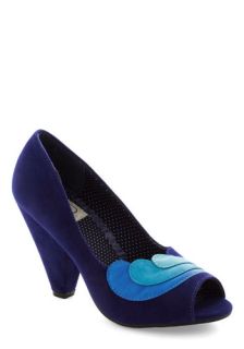 Easterly Breeze Heel  Mod Retro Vintage Heels