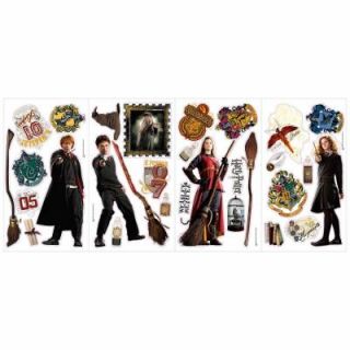 RoomMates 5 in. x 11.5 in. Harry Potter Peel and Stick Wall Decals (30 Piece) RMK1547SCS