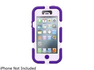 Refurbished GRIFFIN Purple/White Survivor Case & Belt Clip for iPhone 5   GB35685