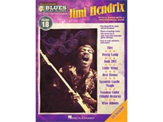 Hal Leonard Jimi Hendrix Blues Play Along Volume 18