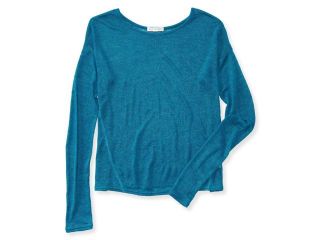 Aeropostale Womens Sheer Knit Pullover Sweater 026 S
