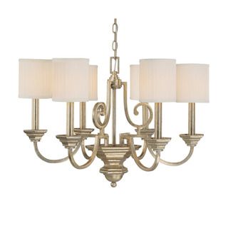 Capital Lighting Fifth Avenue Collection 6 light Winter Gold