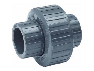 PVC Sch 80 Solvent Union 1 1/2" Mueller B and K Pvc Compression Fittings 164 607