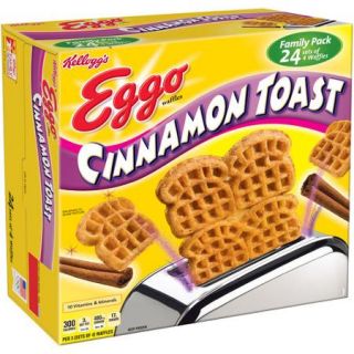 Kellogg's Eggo Cinnamon Toast Waffles, 24 count, 25.8 oz