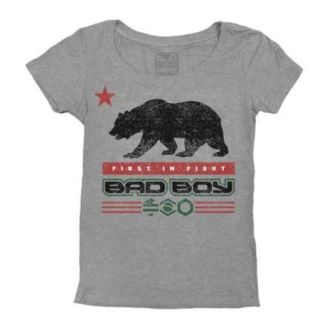 Bad Boy Women's California Made T Shirt   Large   Premium Heather