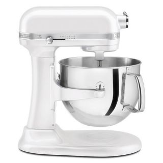 KitchenAid KSM7586PFP 7 Quart Bowl Frosted Pearl Lift Stand Mixer