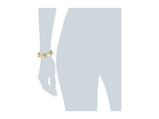 Robert Lee Morris Gold Square Stretch Bracelet