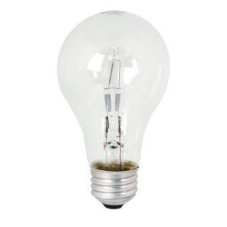 Feit Electric Energy Saving 60W Equivalent halogen A19 Clear Light Bulb (48 Pack) Q43A/CL/2/24