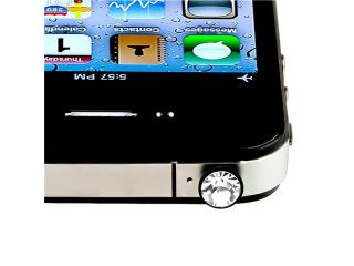 Insten White TPU / White Hard Hybrid Case + Clear Diamond Headset Dust Cap Compatible with Samsung Galaxy Note II N7100