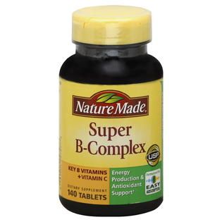 Nature Made Super B Complex, Tablets, 140 tablets
