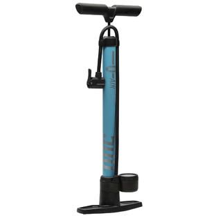 AIR GLIDE 500 High Pressure Floor Pump with Gauge   Blue   Fitness