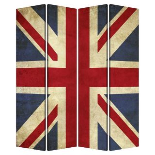 Union Jack Room Divider   Multi Colored   Screen Gems