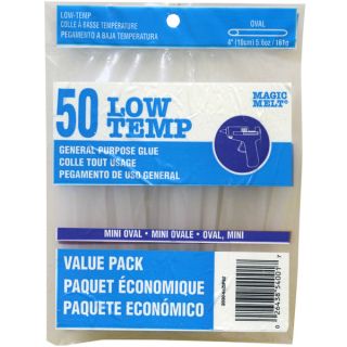 Low Temp Mini Glue Sticks 5/16X4 50/Pkg   15575456  