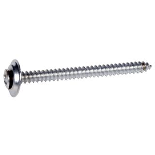 The Hillman Group 20 Count #10 x 0.75 in Oval Head Chrome Interior/Exterior Wood Screws