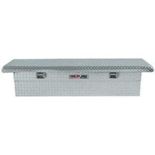 71.125 in. Aluminum Single Lid Low Profile Full Size Crossover Tool Box in Bright PAC1357000
