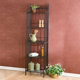 Upton Home Metal Grey Bakers Rack   Shopping   Great Deals