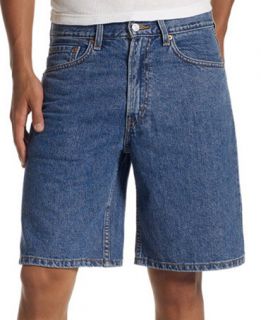 Levis 550 Relaxed Fit Medium Stonewash Denim Shorts   Shorts   Men