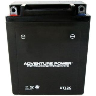 UPG Sealed AGM 12 Volt 12 Ah Capacity F Terminal Battery UT12C