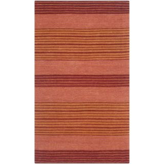 Safavieh Hand woven Marbella Rust Wool Rug (4 x 6)   16023557