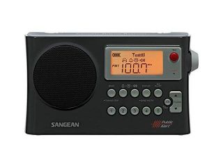 Sangean AM / FM / Weather Alert Portable Radio PR D4W