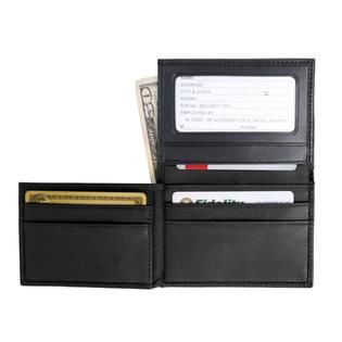 Royce Leather Double ID Flip Credit Card Wallet   Clothing, Shoes