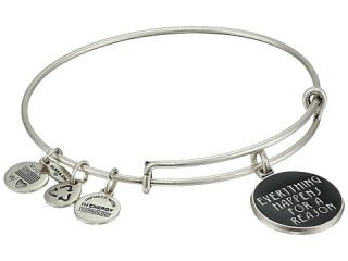 Alex and Ani Everything Happens for a Reason Charm Bangle Rafaelian Silver Finish