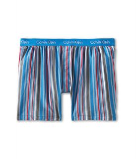 calvin klein underwear boxer matrix slim fit knit boxer gribbon stripe