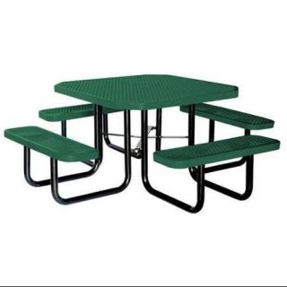Picnic Table, Green , 4HUV6