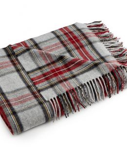 Pendleton 5th Avenue Fringed Wool Throw   Blankets & Throws   Bed