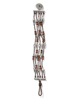 Lauren Ralph Lauren Monarch Metals Textured Metal Bracelet, 7.75"