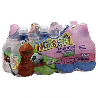 Nursery Purified Water, Fluoride Added, 8   8 fl oz (237 ml) bottles